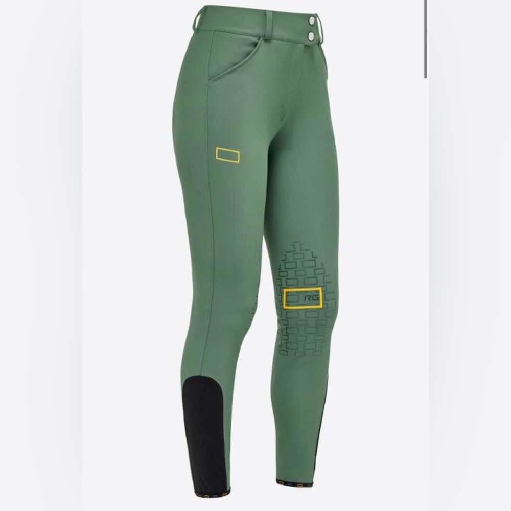 RG HIGH WAIST RIDING BREECHES | Verde | IT-42